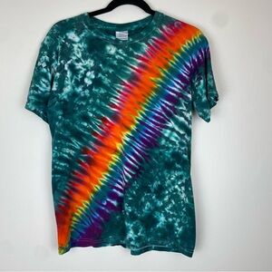 Vintage Gildan Rainbow Tie Dye T-Shirt
